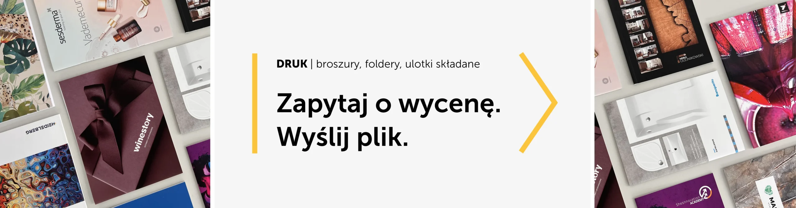 Booklets printing Warsaw – printing house of catalogs – print broshures – saddle-stitched binding, perfect bound – brochure printing