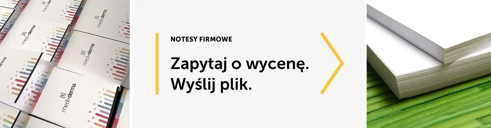 Notesy firmowe – praktyczne narzędzie w komunikacji B2B – Drukarnia Warszawa Graffidea