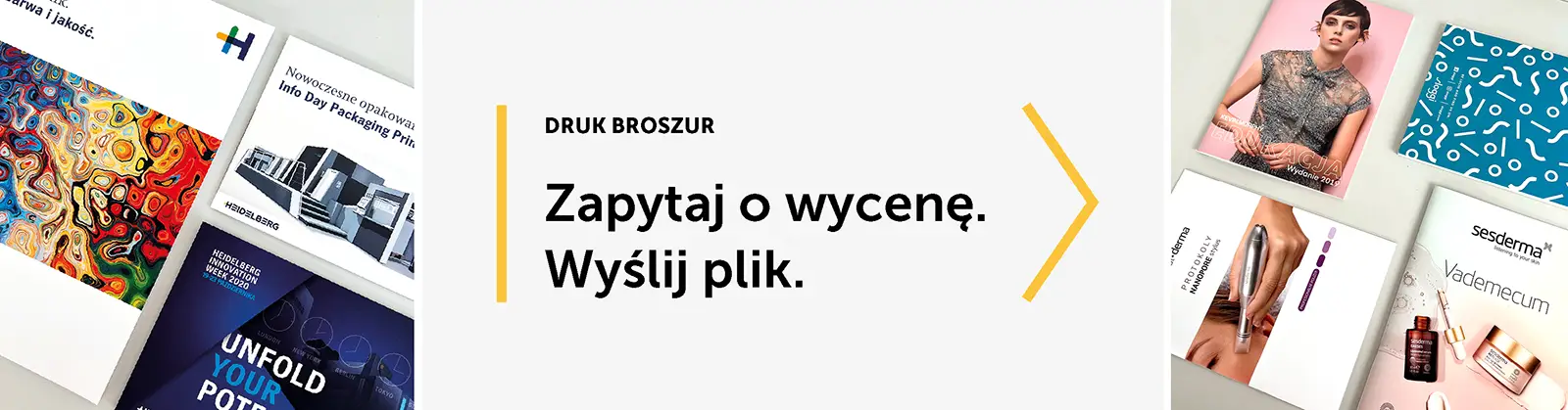 Druk broszur – materiały informacyjne i uzupełniające komunikację B2B – Drukarnia Warszawa Graffidea