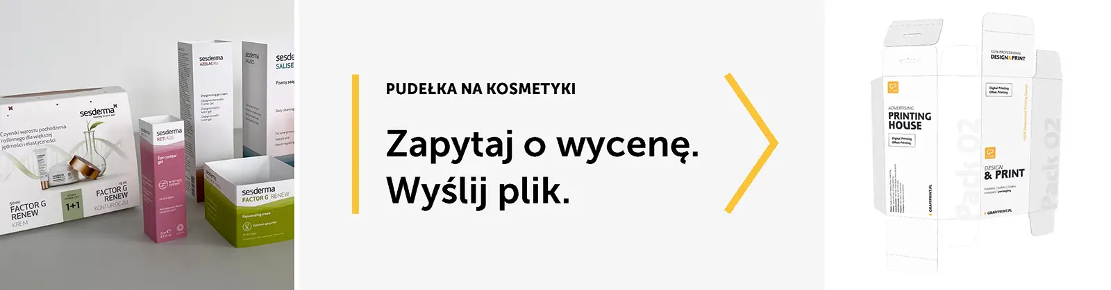 Pudełka na kosmetyki – Drukarnia Wareszawa Graffidea